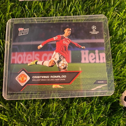 [ ของแท้ ] - TOPPS NOW 2021 - พฤศจิกายน 2, 2021 - CRISTIANO RONALDO (MANCHESTER UNITED)