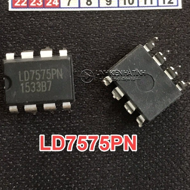 พลัง IC LD7575PN LD7575 DIP-8