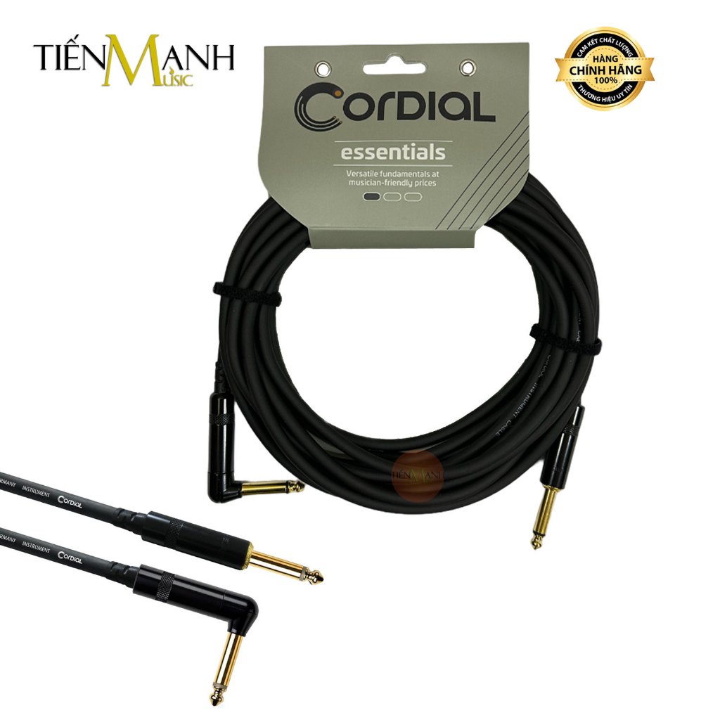 [ของแท้] Cordial REAN Guitar Connection Line 2 หัว 6 มม.TS Mono Cable 6.35 มม.CCFI 1.5 PR ความยาว 1.