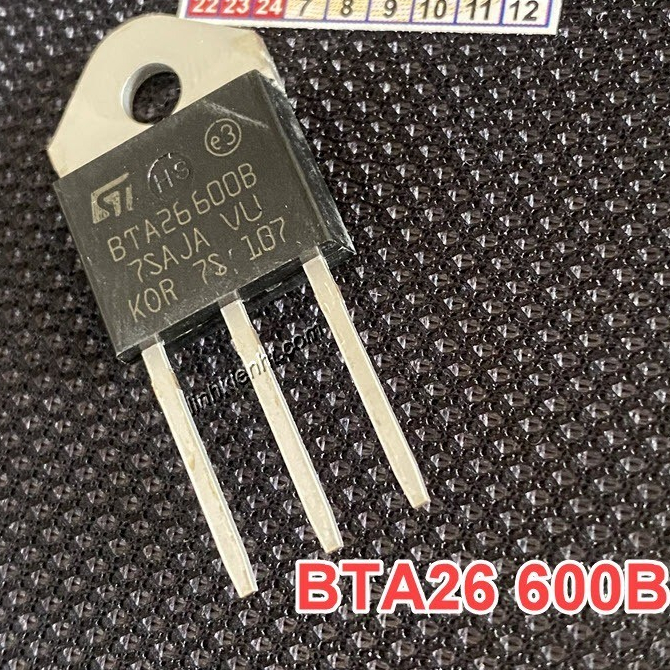 Triac BTA26 600B BTA26-600B Triac 25A 600V TO-3P เดิม