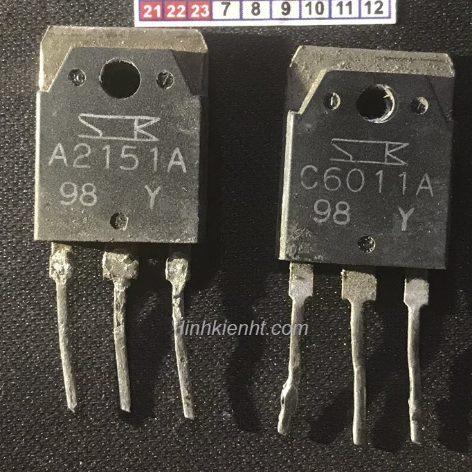 หอยสาเกคู่ C6011A A2151A 2SC6011 2SA2151 ถอดประกอบ