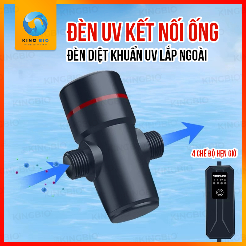 Voonline 5W หลอด UV ฆ่าเชื้อโรคภายนอก - ฆ่าเชื้อแบคทีเรียและจํากัดตะไคร่สําหรับตู้ปลา