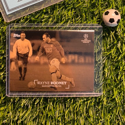 ODD CARD - TOPPS SIMPLICIDAD UEFA - WAYNE ROONEY