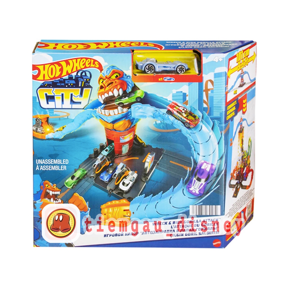 HOT WHEELS Toys Nemesis Gorila City - HOT WHEELS City Nemesis Gorila