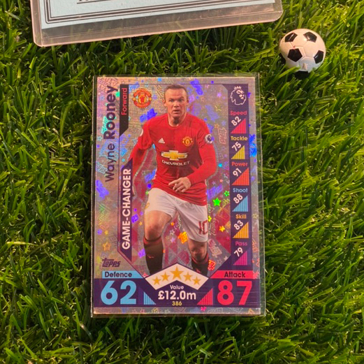 ODD CARD - GAME CHANGER - TOPPS MATCH ATTAX 2016/2017 - WAYNE ROONEY (MANCHESTER UNITED)