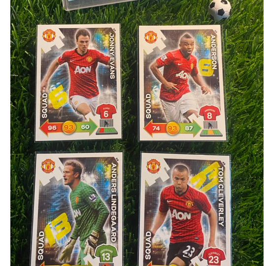 การ์ด ODD - PANINI ADRENALYN XL MANCHESTER UNITED - SQUAD (ล็อต 1)