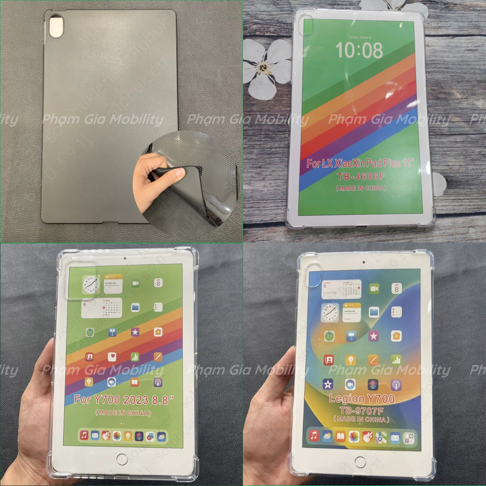 เคส Lenovo Legion Y700 2023 8.8"/ Tab P11 (TB- J606F)/ P11+ (TB-J616X) 11" พลาสติกสีดํา และกันกระแทก