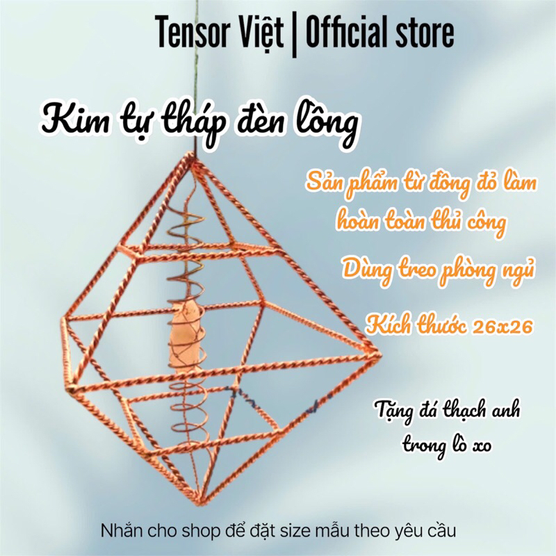 (นักบุญเวียดนามของปรามตรัง) Give QUARTZ Platonic Meteor เรขาคณิต Octahedron cube ปิรามิด, ปิรามิดโคม