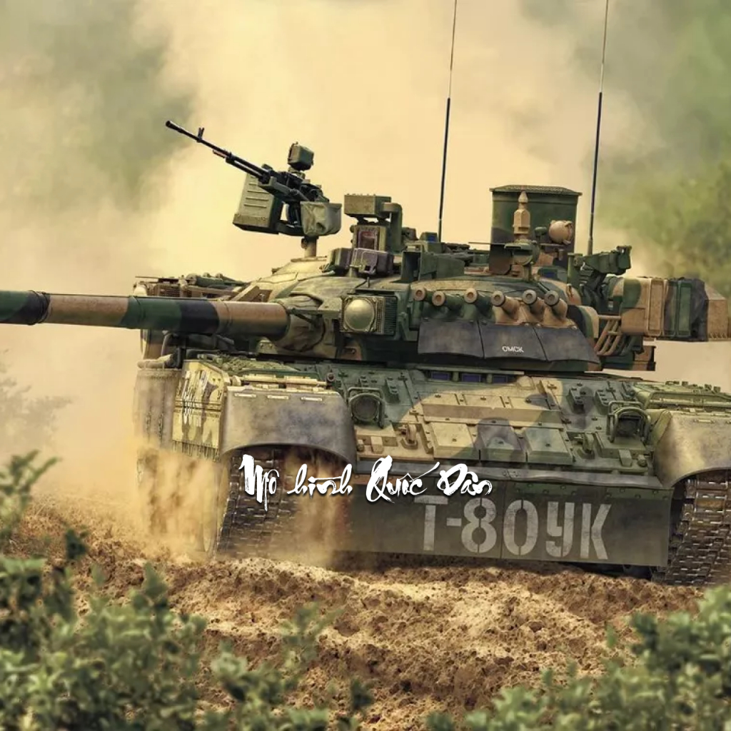 โมเดลทหาร | ชุดโมเดลถัง T80UK | อัตราส่วน: 1/35 | RFM |