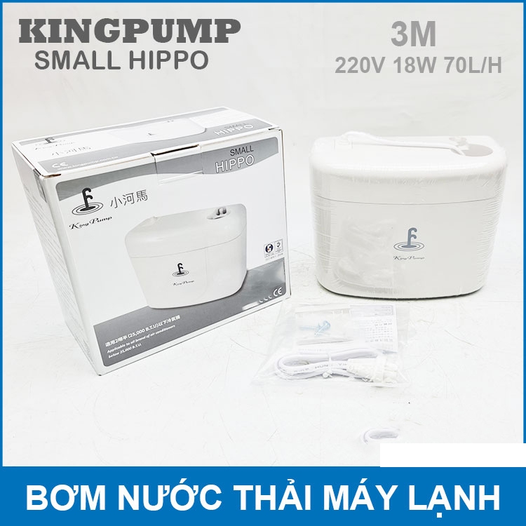 Kingbump 3M 3M ปั๊มบําบัดน้ําเสียเครื่องปรับอากาศสูง 3 เมตร - ปั๊มระบายน้ําคอนเดนเซอร์ขนาดเล็ก HIPPO