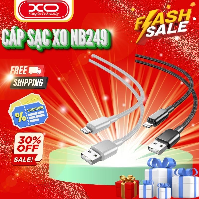 สายชาร์จ 5A - XO Vietnam - การชาร์จที่รวดเร็วและปลอดภัย, สายเคเบิล 5A, สายชาร์จ USB, สายชาร์จ USB Ty