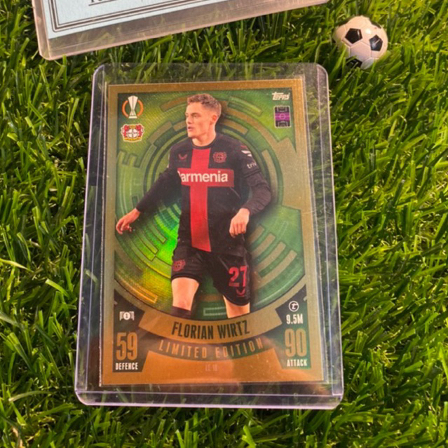 [ ของแท้ ] - ฉบับจํากัด - TOPPS MATCH ATTAX 2024 - FLORIAN WIRTZ (BAYER LEVERKUSEN)