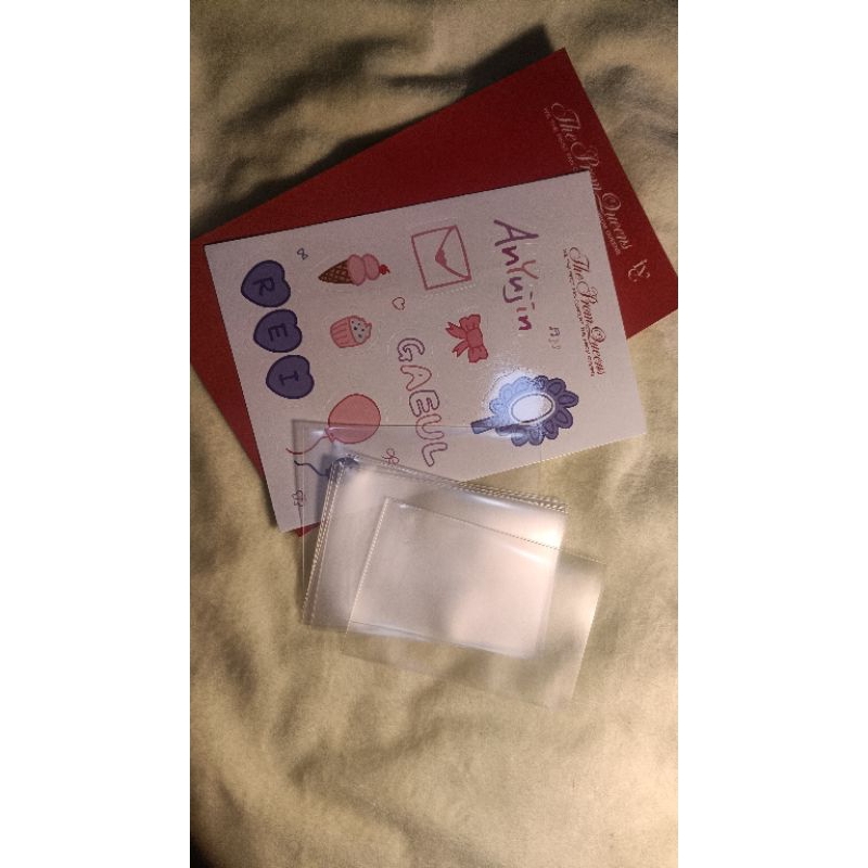 สติ๊กเกอร์ Ive yujin GaEul แขนแท้ จาก Ive damed queen สวยน่ารักสุดๆ