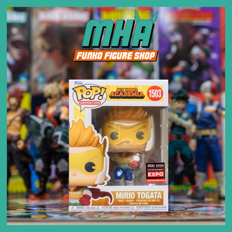 Funko Pop My Hero Academia ของแท้ - Mirio Togata aka Lemilion (หมวกกันน็อค) 1503 C2E2 2024 ร่วมกันพิ