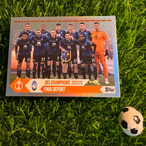 [ ของแท้ ] - FINAL REPORT - EUROPA LEAGUE - TOPPS MATCH ATTAX 2025 - TALANTA