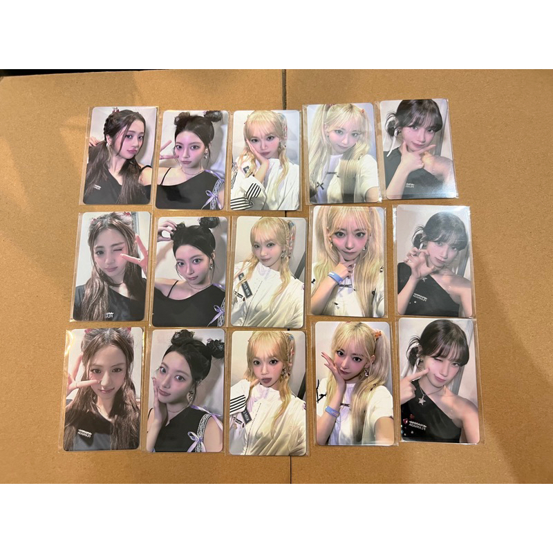 การ์ดโฟโต้การ์ด LE SSERAFIM CRAZY ของแท้อย่างเป็นทางการ