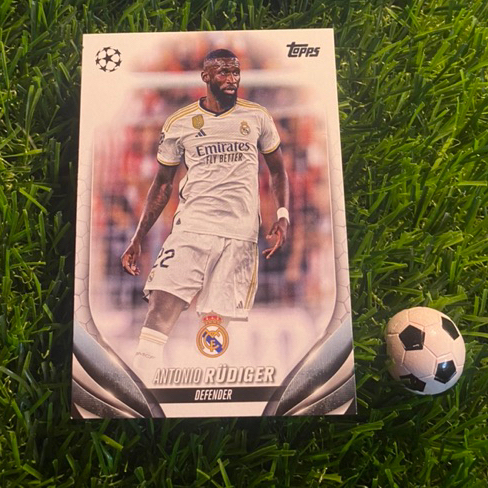 [ ของแท้ ] - TOPPS UCC 2024 - ANANOIO RUDIGER (REAL MADRID)