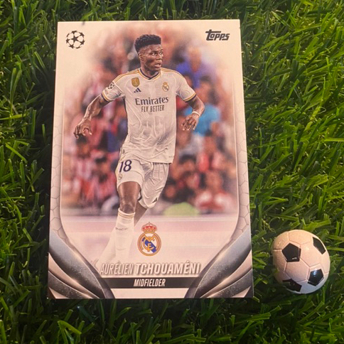 [ ของแท้ ] - TOPPS UCC 2024 - AURELIEN TCHOUAMENI (REAL MADRID)