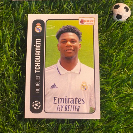 [ ของแท้ ] - TOPPS HERITAGE 2023 - AURELIEN TCHOUAMENI (REAL MADRID)