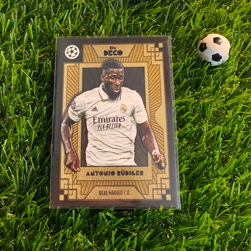 [ ของแท้ ] - TOPPS DECO 2023 - ANANTO RUDIGER (REAL MADRID)
