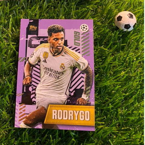 [ ของแท้ ] - GOLD - TOPPS GOLD 2024 - RODRYGO (REAL MADRID)