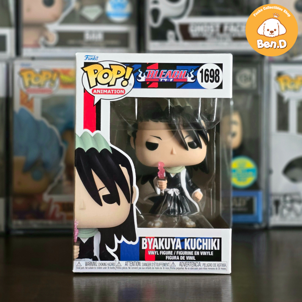 ฟังโก้ป๊อป! Funko POP Figure! แอนิเมชั่น: สารฟอกขาว - Byakuya Kuchiki 1698