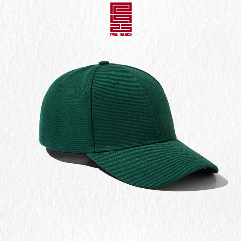 หมวกธรรมดา-หมวกเบสบอลกีฬาชายและหญิง unisex หมวกยิมสร้างทีมพื้นฐานธรรมดา Re1925 Studio LT11