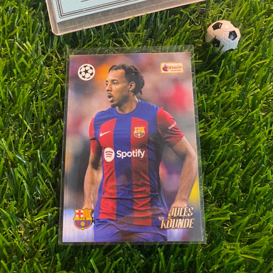 [ ของแท้ ] - TOPPS HERITAGE 2024 - JULES KOUNDE (BARCELONA)