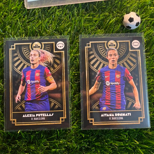 [ ของแท้ ] - TOPPS DECO 2024 - BARCELONA (ALEXIA PUTELLAS - AITANA BONMATI)
