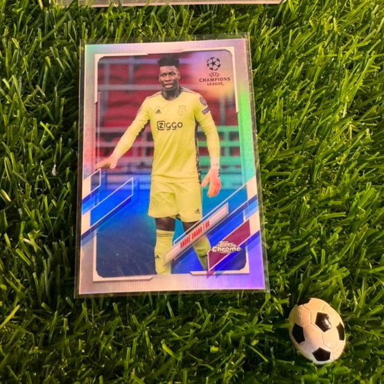 [ ของแท้ ] - REFRACTOR - TOPPS CHROME 2021 - ANDRE ONANA (AJAX)