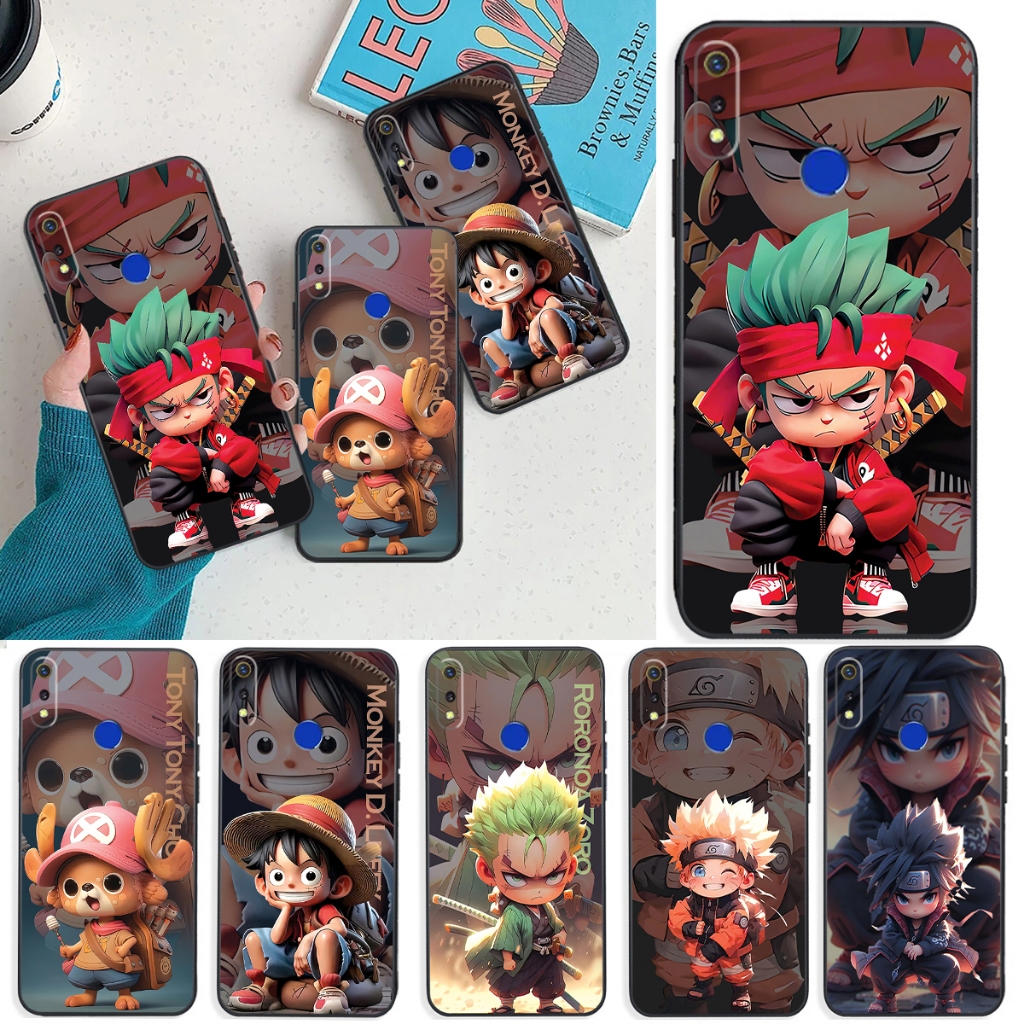 Realme 3 / Realme 3 Pro อะนิเมะ Naruto,Luffy,ZO,SASUKE,เคสวันพีซ
