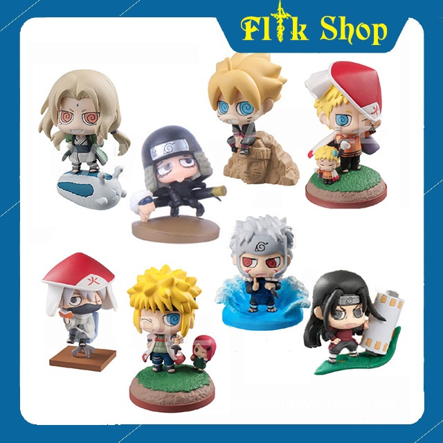 Fingure Anime/ Manga Naruto Model - Model 9 (โมเดล Hokaghe) - สไตล์จิบิสุดน่ารัก