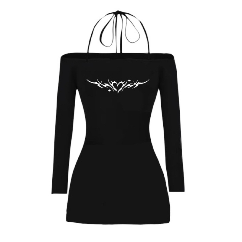 Y2K LONG SLEEVE BODY DRESS / READY STOCK DRESS