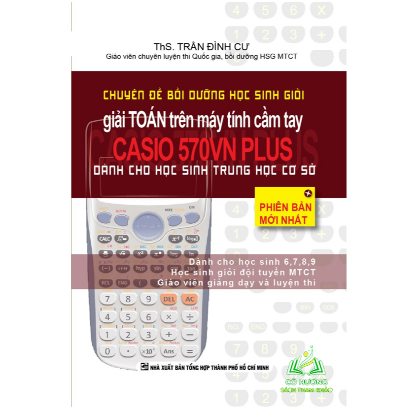 หนังสือ - Topics ในการสะกดปัญหาคณิตศาสตร์ที่ดีในเครื่องคิดเลขมือถือ Casio 570VN huongbook