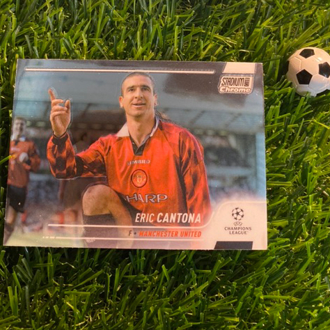 [ ของแท้ ] - TOPPS CHROME STADIUM 2022 - ERIC CANTONA (MANCHESTER UNITED)