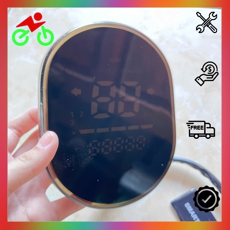 Maoly Yadea I8 หน้าจอสมาร์ท Moka LCD นาฬิกามัลติฟังก์ชั่นพร้อมการ์ดแม่เหล็ก Maoly