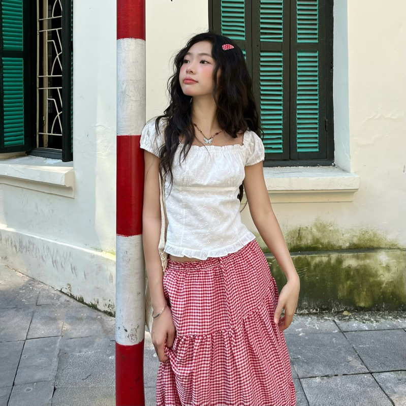 เสื้อกล้ามปาดไหล่ - Aufra studio