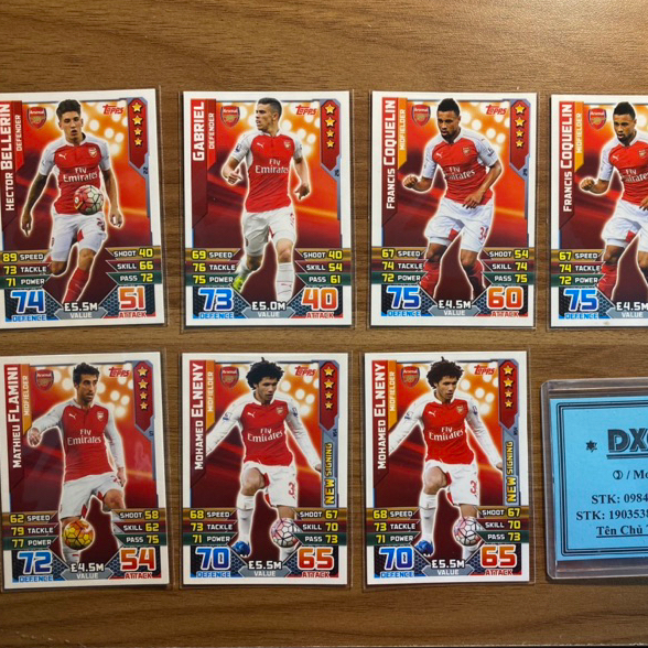 [ ของแท้ ] - TOPPS MATCH ATTAX 2015/2016 - ARSENAL