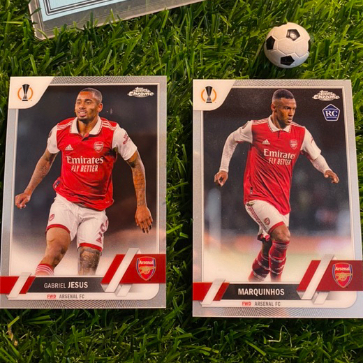 [ ของแท้ ] - TOPPS CHROME UCL 2023 - ARSENAL