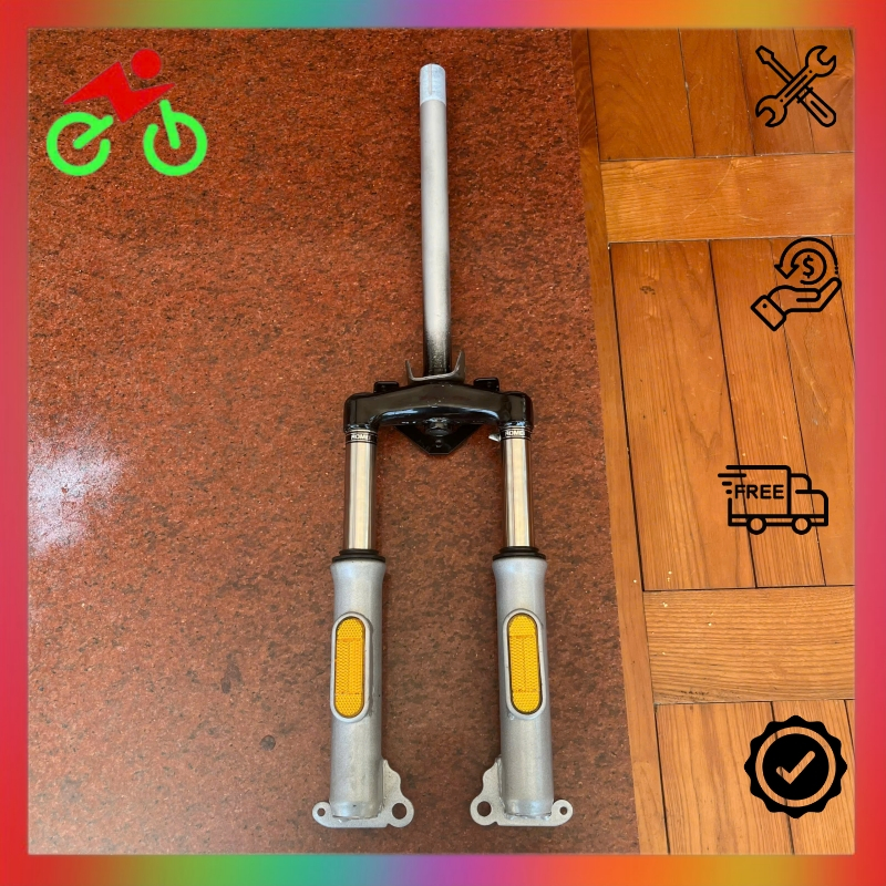 ส้อมหน้ารถจักรยานไฟฟ้า Moka Yadea i8, 25 Moka Maoly ส้อมช่วงล่างด้านหน้าชิ้นส่วนรถยนต์ไฟฟ้า