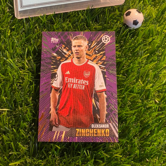 [ ของแท้ ] - TOPPS GOLD 2024 - OLYKSNR ZINCHENKO (ARSENAL)