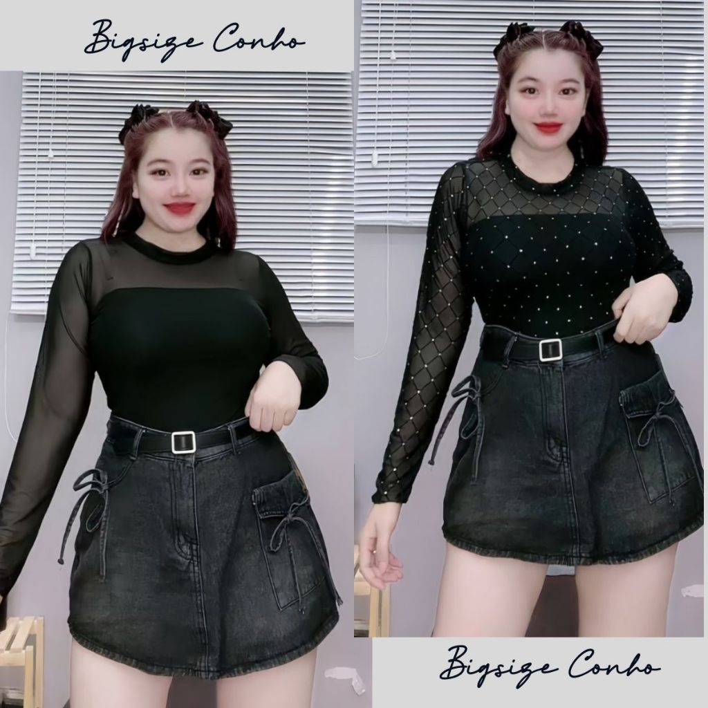 ใส่บนตาข่ายซีทรูขนาดใหญ่ของผู้หญิงแขนยาวผ้าธรรมดาที่มีซับที่ไม่มีสายหนังภายในรูปร่างเซ็กซี่ ก235