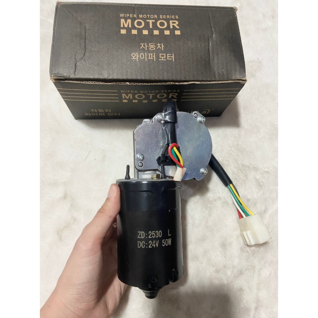 ที่ปัดน้ําฝนรถยนต์ มอเตอร์ปัดน้ําฝนรถยนต์ไฟฟ้า 12v, 24v, CODE ZD:2530-L