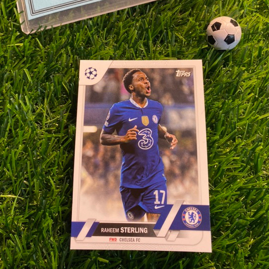 [ ของแท้ ] - TOPPS UCL 2023 - RAHEEM STERLING (CHELSEA)