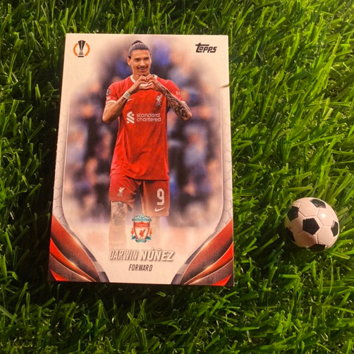 [ ของแท้ ] - TOPPS UCC 2024 - DARWIN NUNEZ (LIVERPOOL)