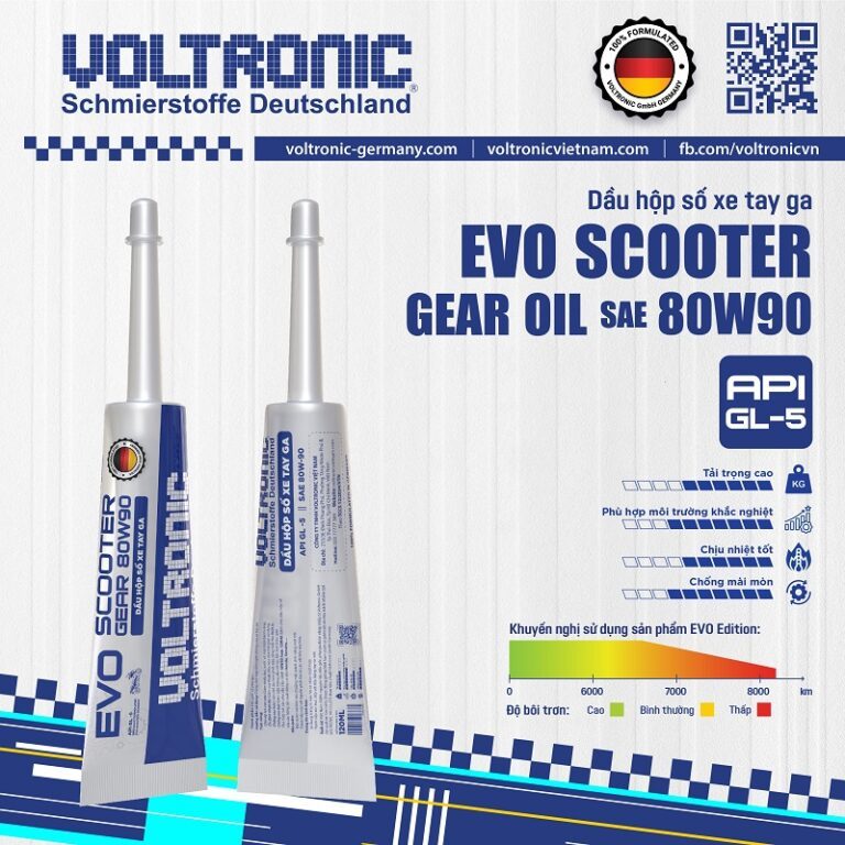Voltronic EVO 80W90 เกียร์สกู๊ตเตอร์ OIl 120ml