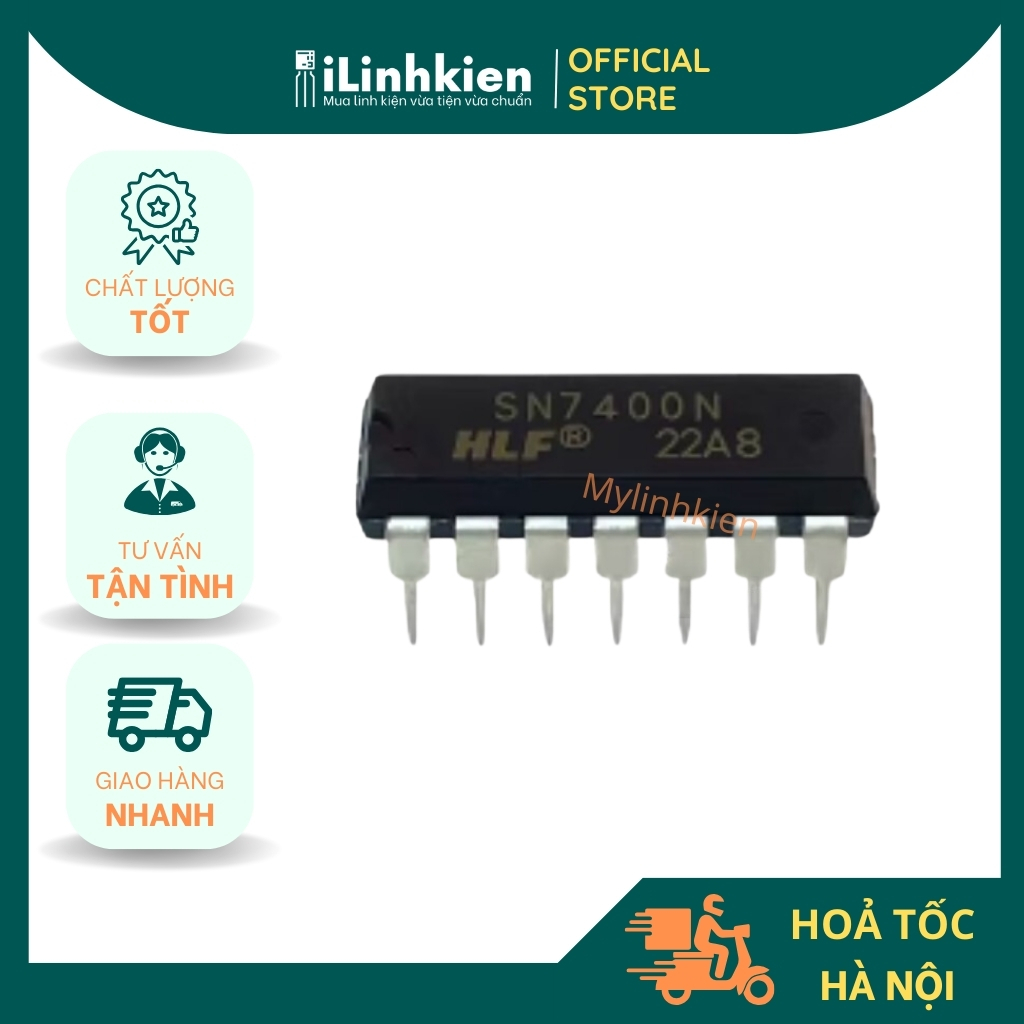 ของแท้ TI คุณภาพ functional Ic SN7400 DIP-14