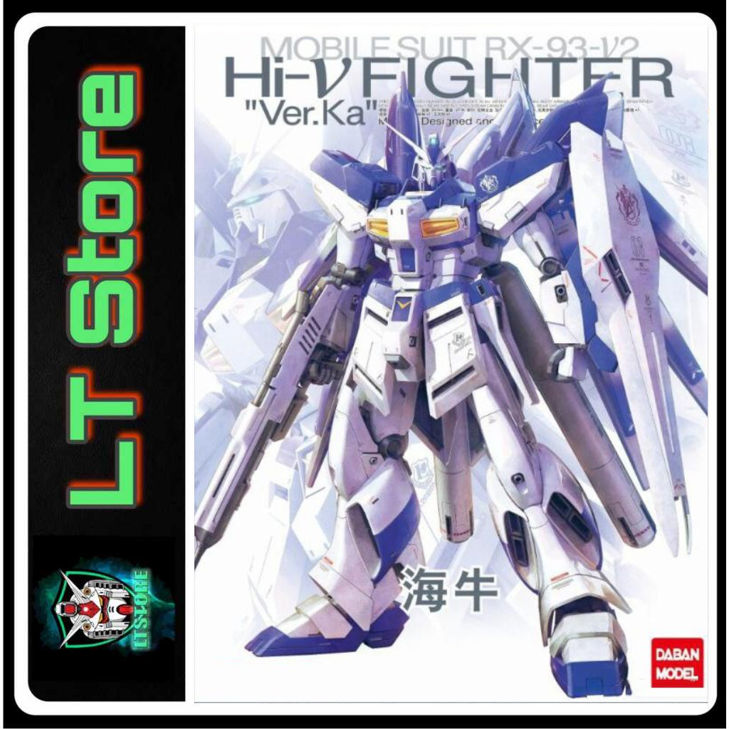 ประกอบรุ่น RX-93-2 Hi Nu V Gundam Ver Ka Daban 6635 1/100 (รวมฐาน + รูปลอก )