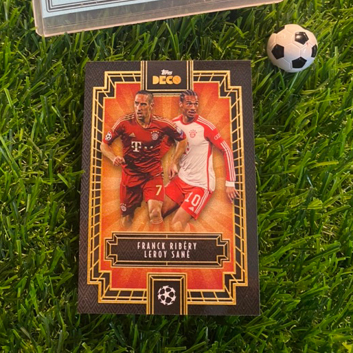 [ ของแท้ ] - TOPPS DECO 2024 - FRANCK RIBERY - LEORY SANE (BAYERN MUNCHEN)