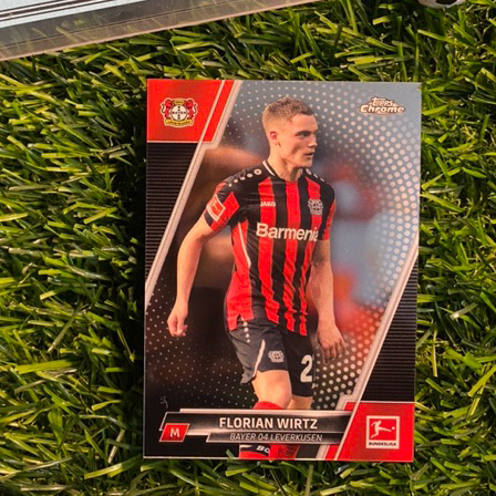 [ ของแท้ ] - TOPPS CHROME BUNDESLIGA 2023 - FLORIAN WIRTZ (BAYEER 04 LEVERKUSEN)